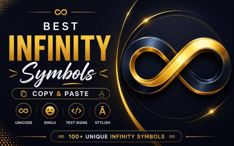 infinity symbol