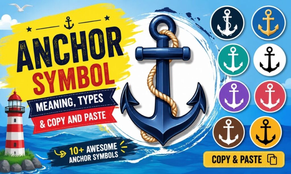 Anchor Symbol