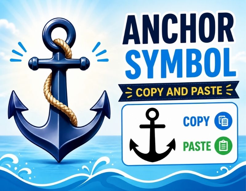 Anchor Symbol