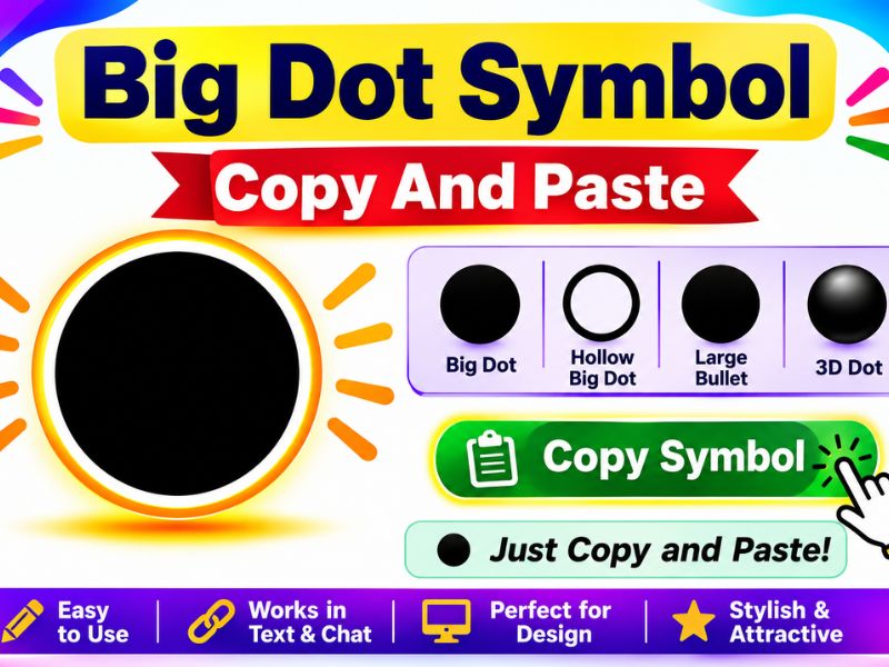 Big Dot Symbol