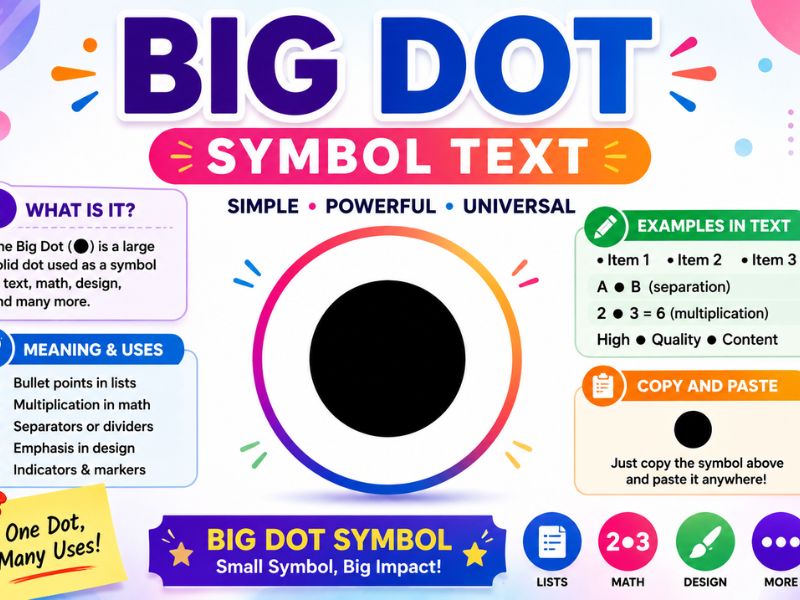 Big Dot Symbol
