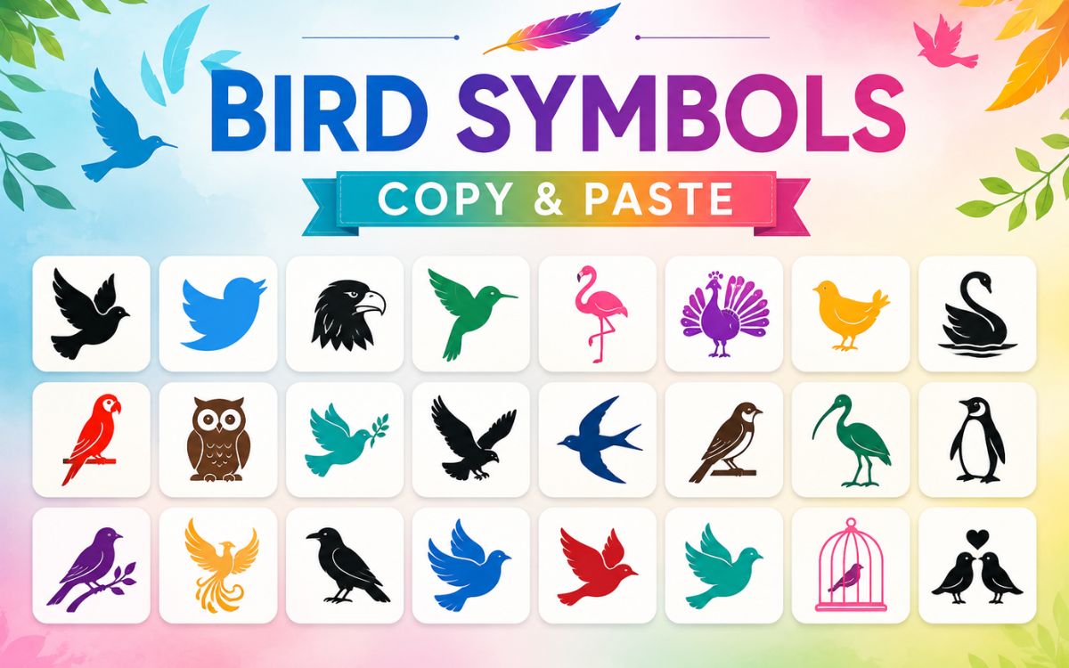 Bird Symbols