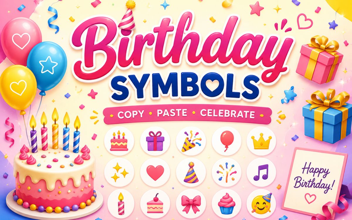 Birthday Symbols