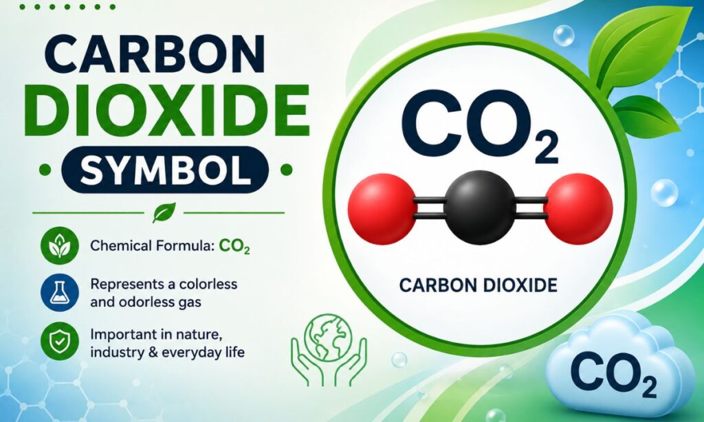 Carbon Dioxide Symbol