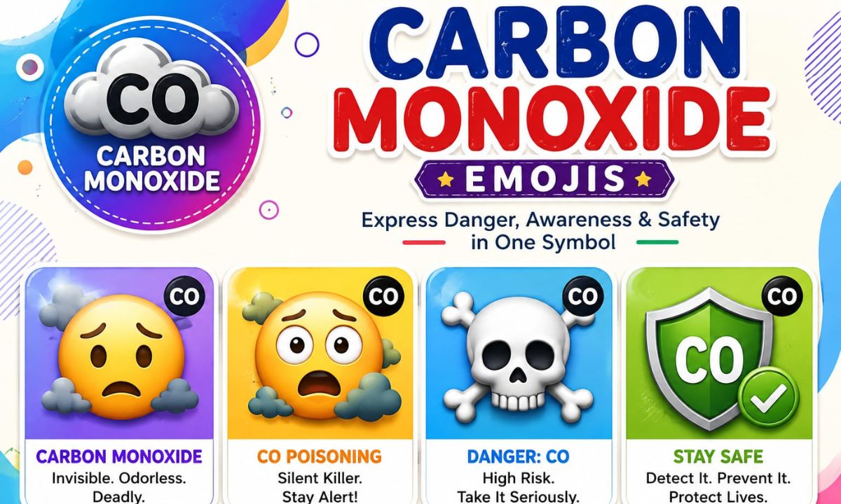 Carbon Monoxide Symbol 