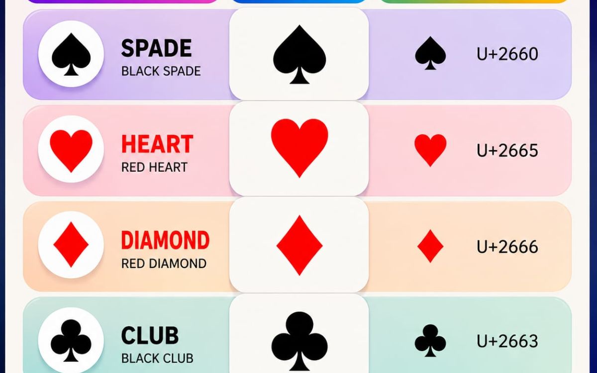 Card Symbols