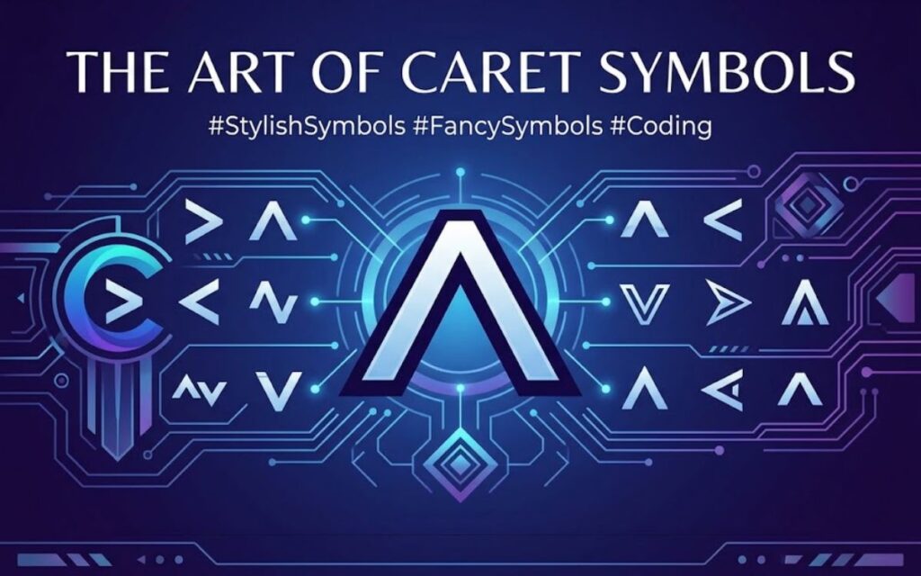 Caret Symbol