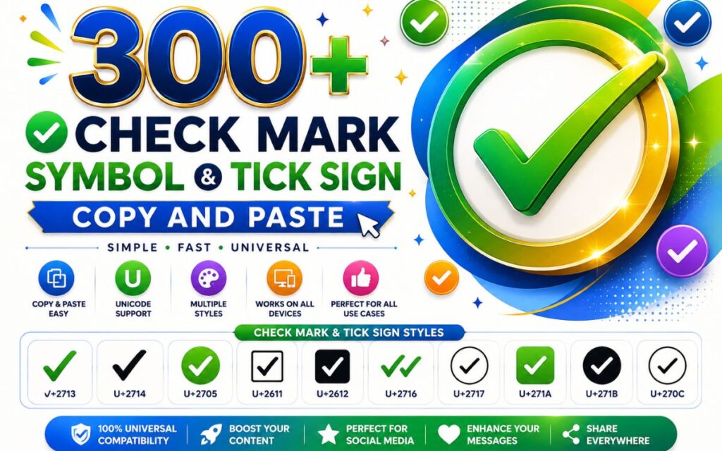 Check Mark Symbol