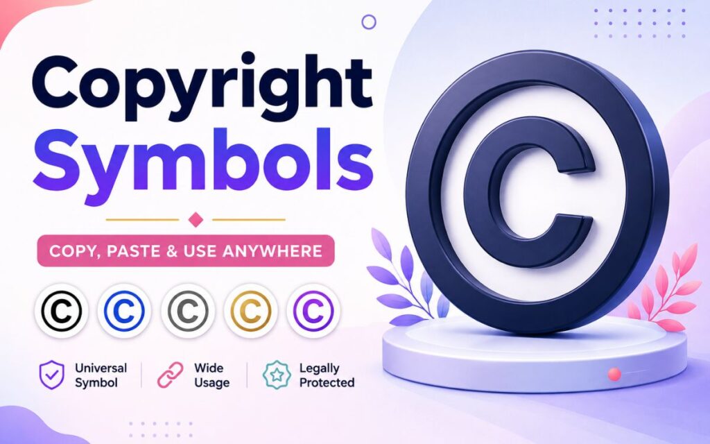 Copyright Symbols