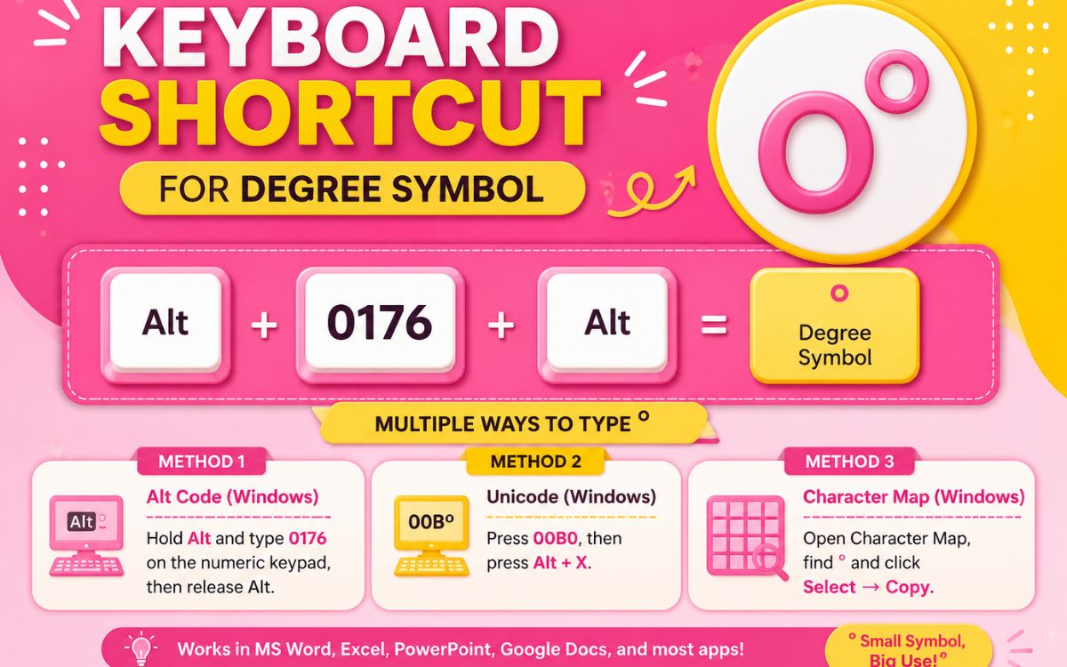 Degree Symbol