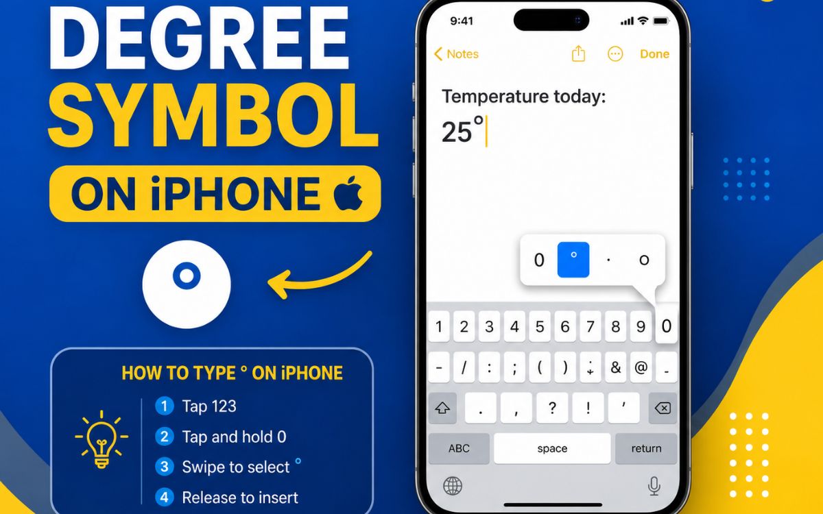 Degree Symbol