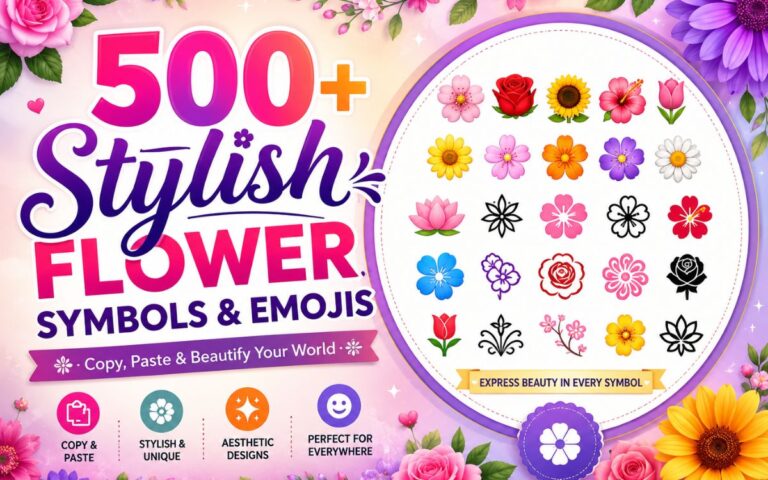 Flower Symbols