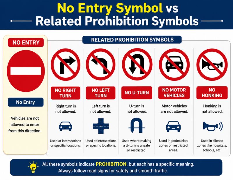 No entry symbol 
