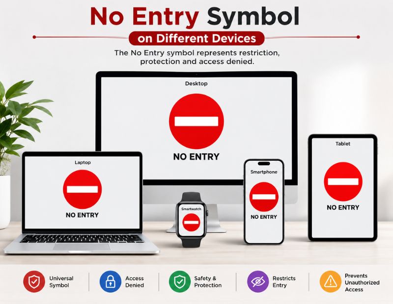 No entry symbol 