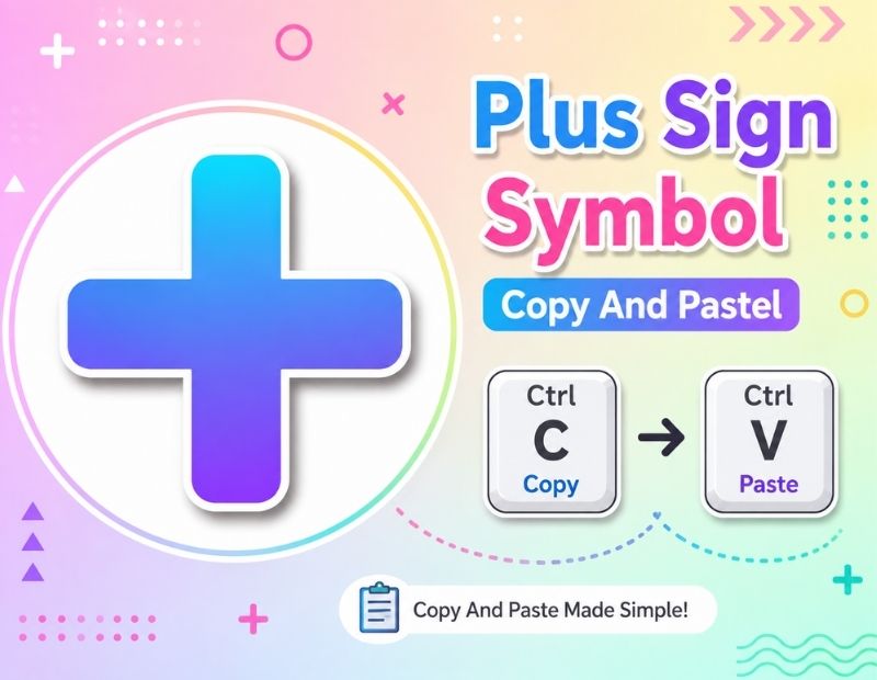 Plus Sign Symbol 