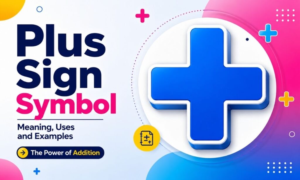 Plus Sign Symbol