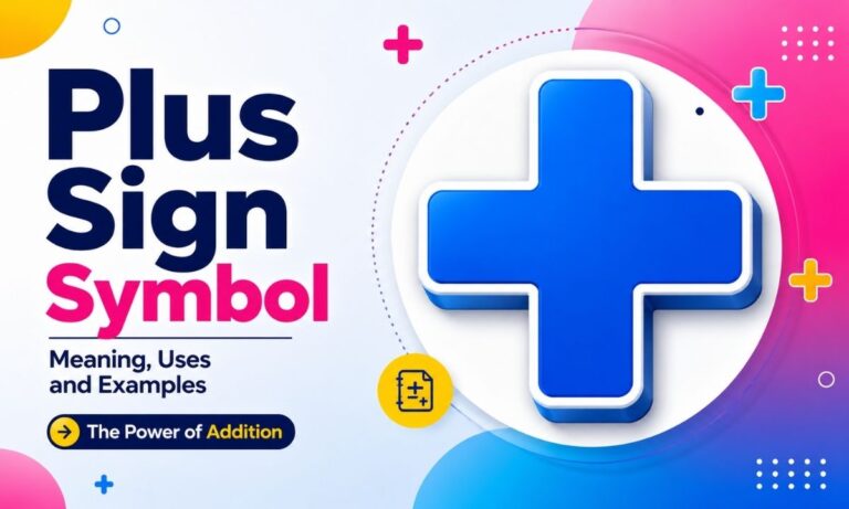 Plus Sign Symbol