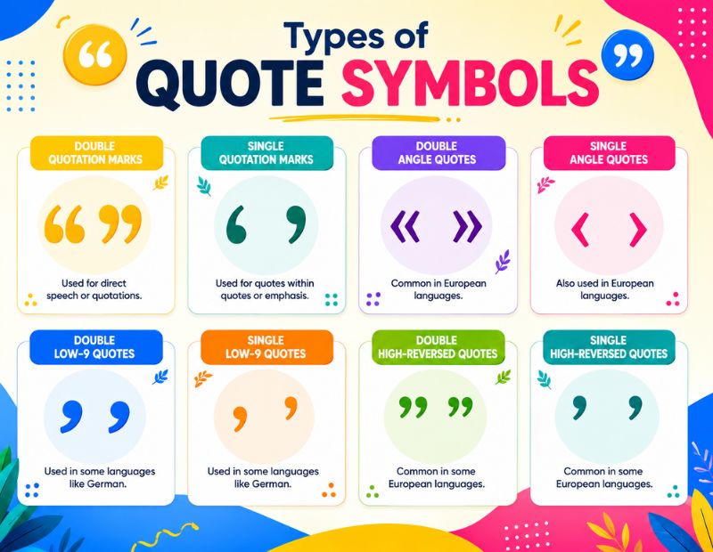 Quote Symbols 