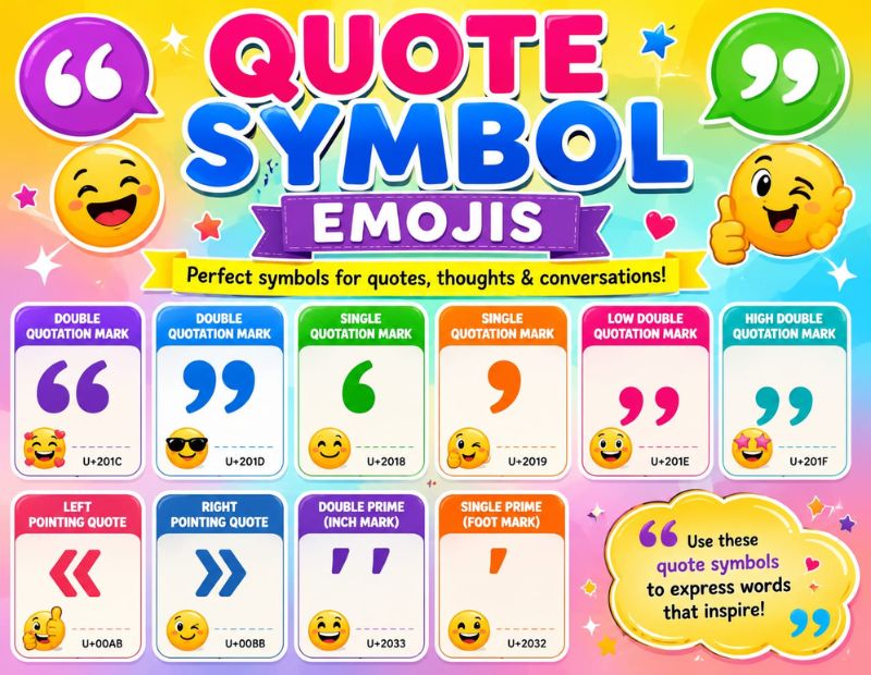 Quote Symbols 