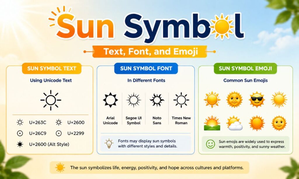 Sun Symbol