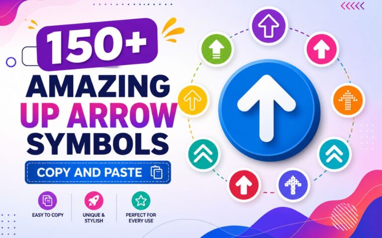 Up Arrow Symbols