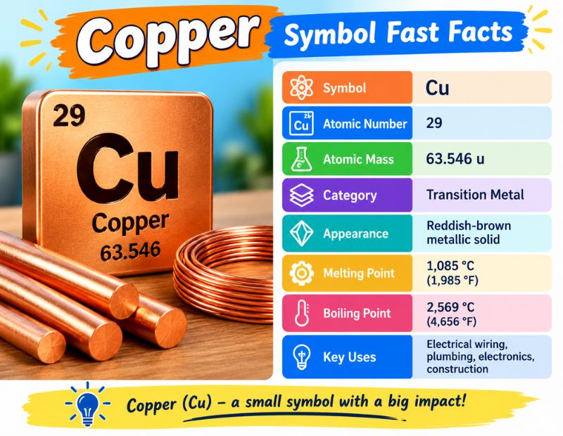 Copper Symbol 