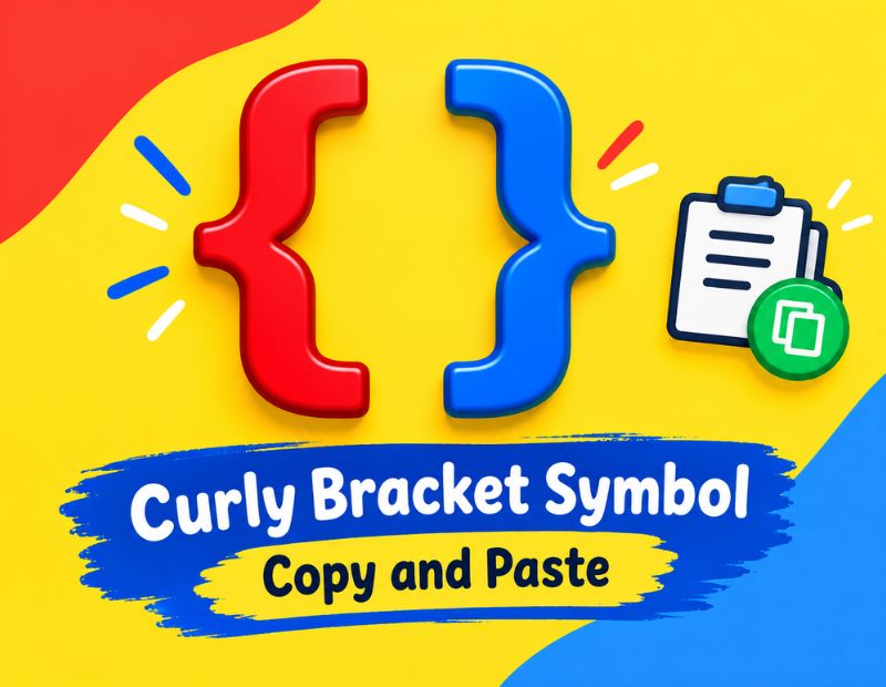 Curly Bracket Symbol