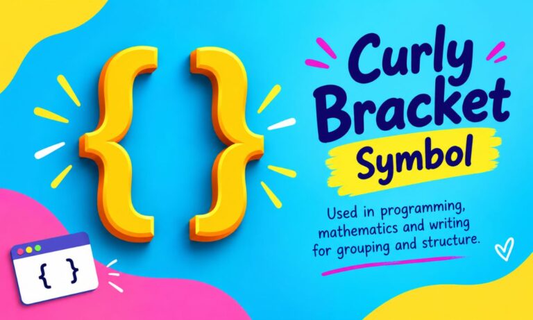 Curly Bracket Symbol