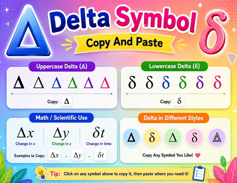 Delta Symbol