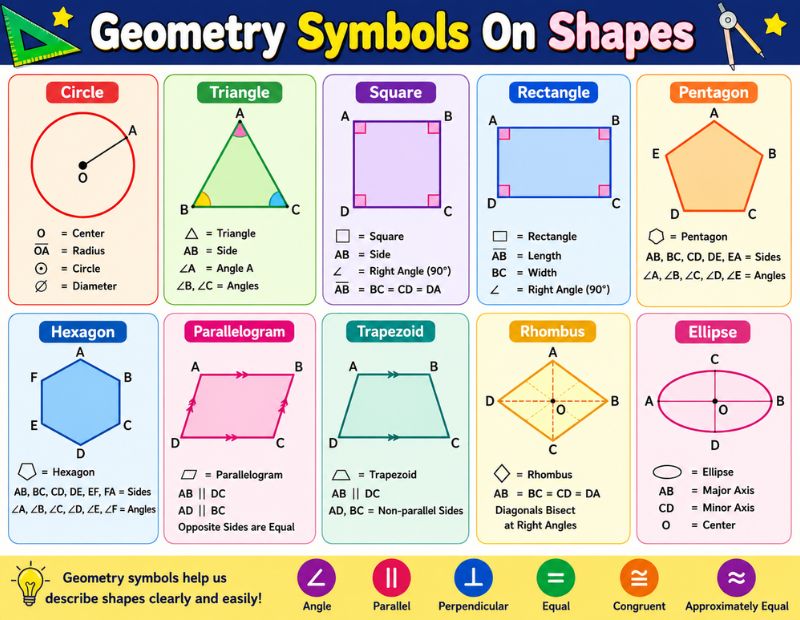 Geometry Symbols 