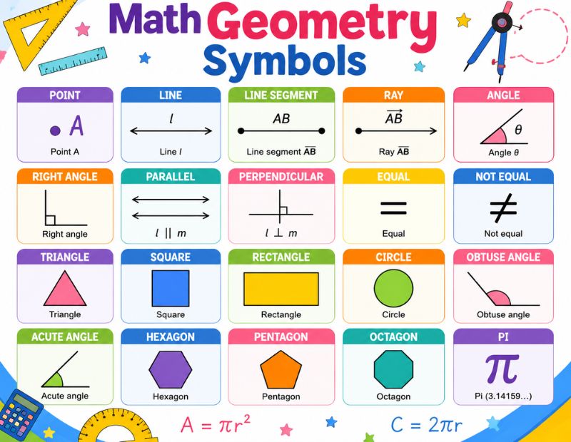 Geometry Symbols 