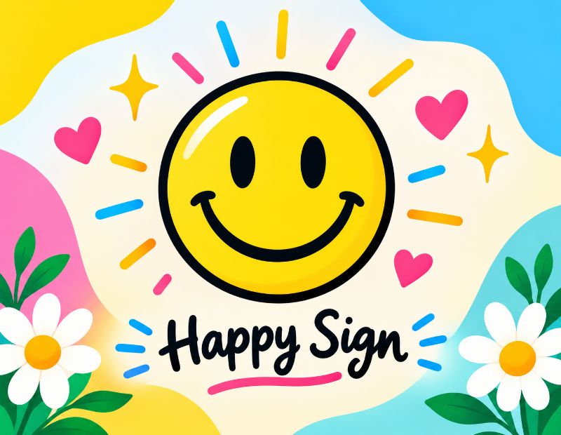 Happy Sign Symbol 