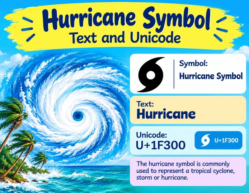 Hurricane Symbol