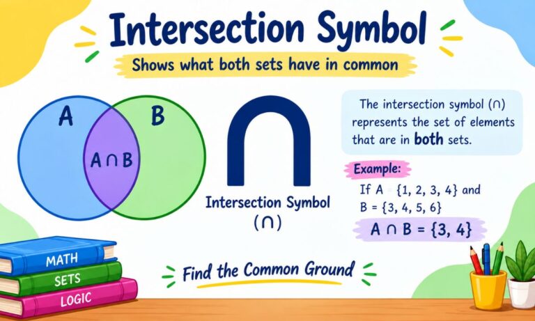Intersection Symbol