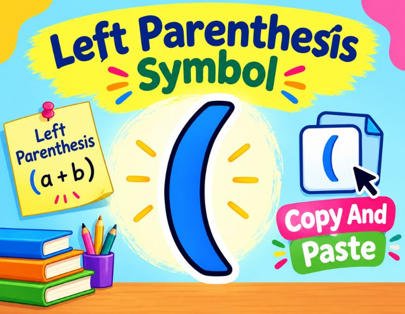 Left Parenthesis Symbol