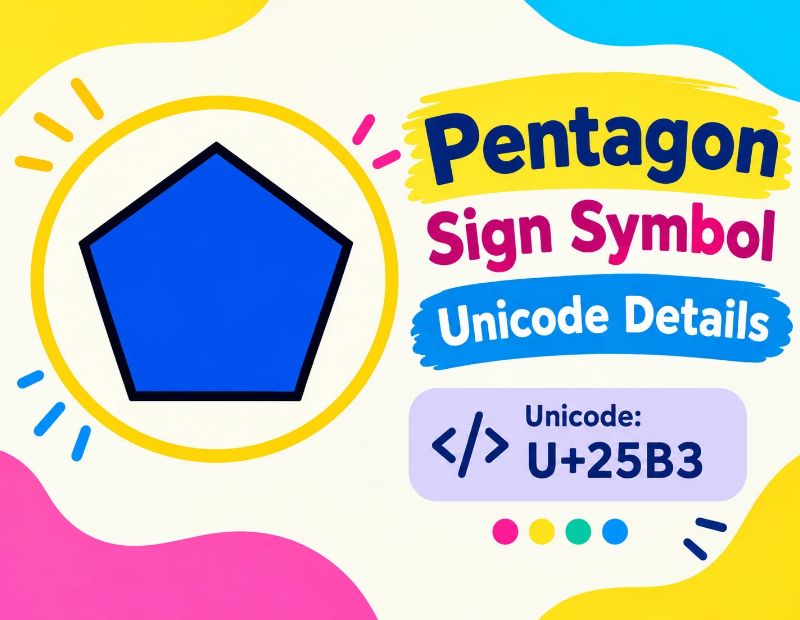 Pentagon Sign Symbol