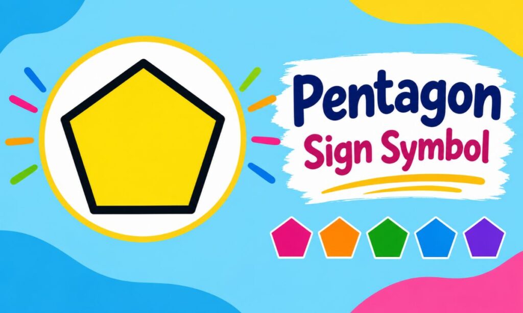 Pentagon Sign Symbol