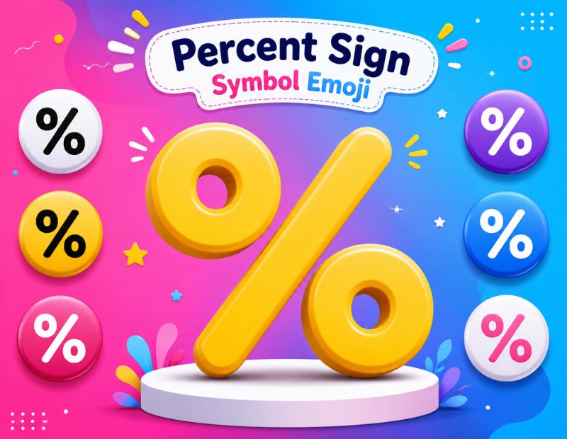 Percent Sign Symbol