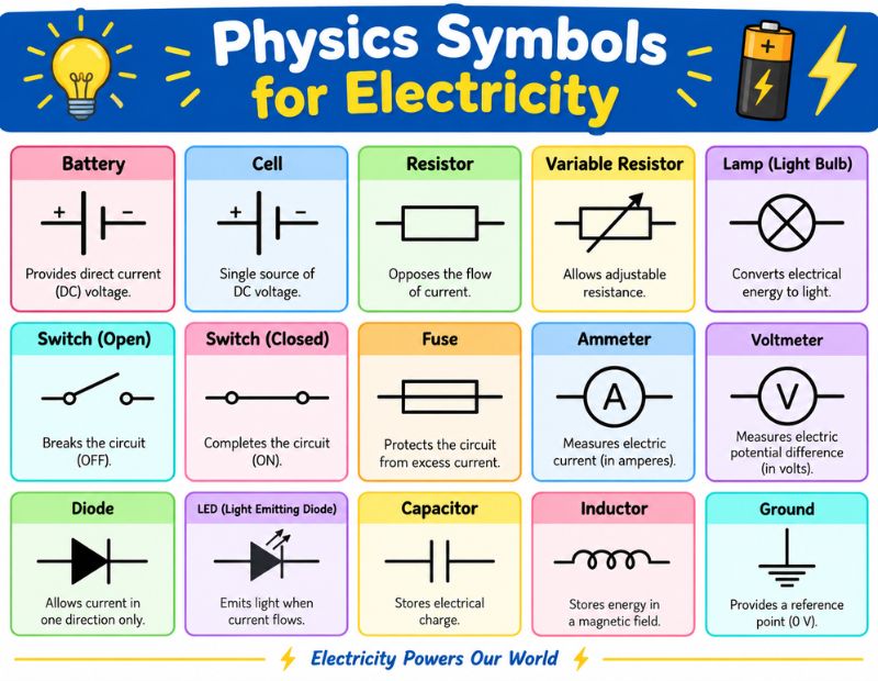 Physics Symbols