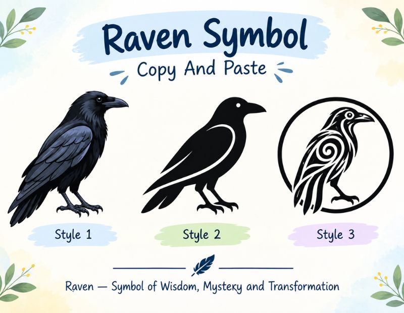 Raven Symbol