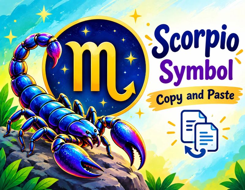 Scorpio Symbol