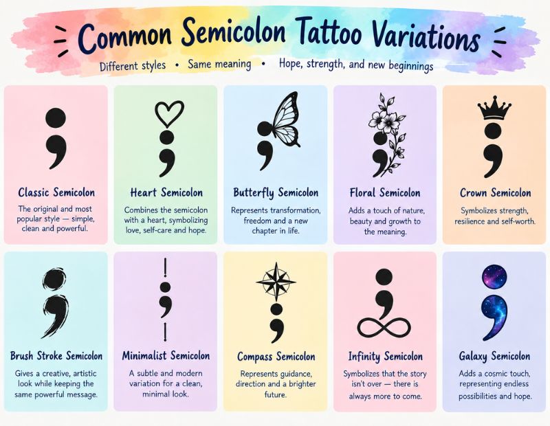 Semicolon Symbol