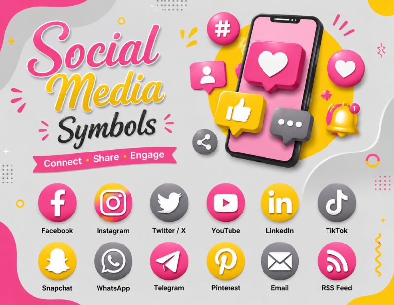 Social Media Symbols