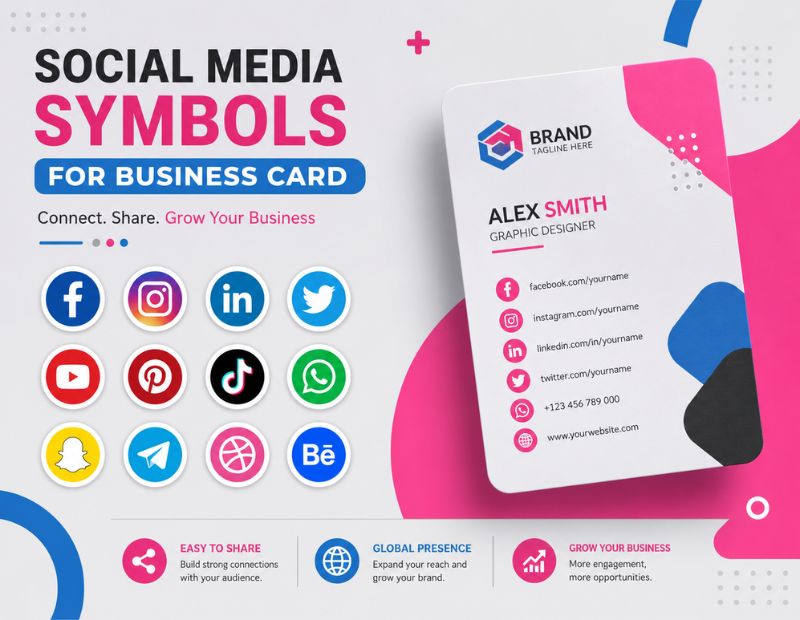 Social Media Symbols 