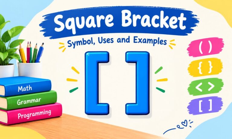 Square Bracket Symbol