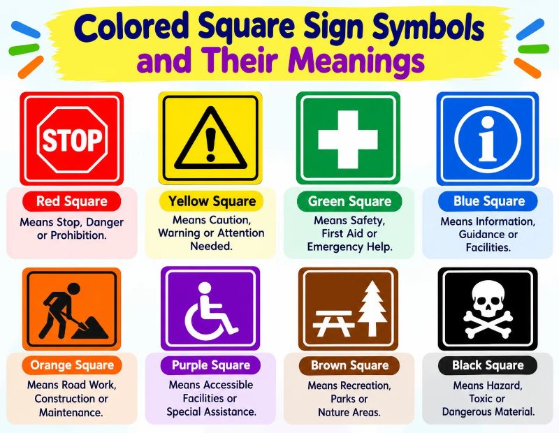 Square Sign Symbol