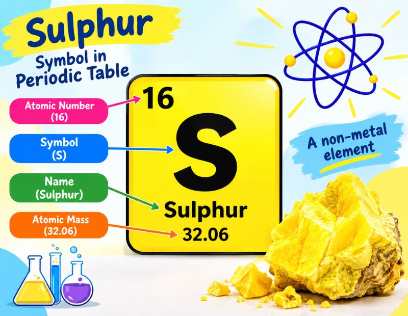 Sulphur Symbol 