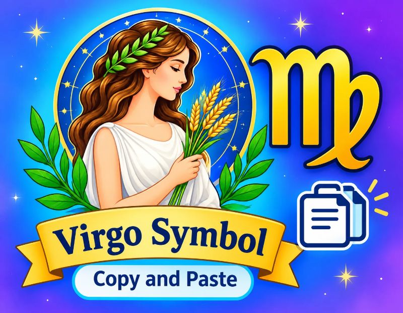 Virgo Symbol 