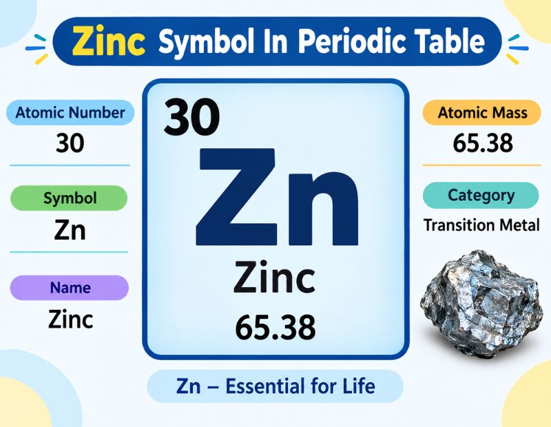 Zinc Symbol 