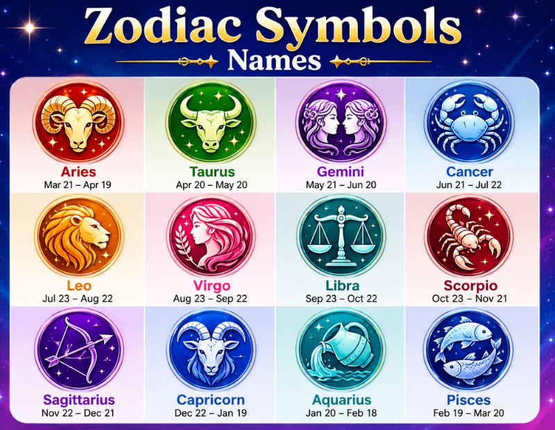 Zodiac Symbols